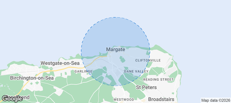 Margate Airbnb map